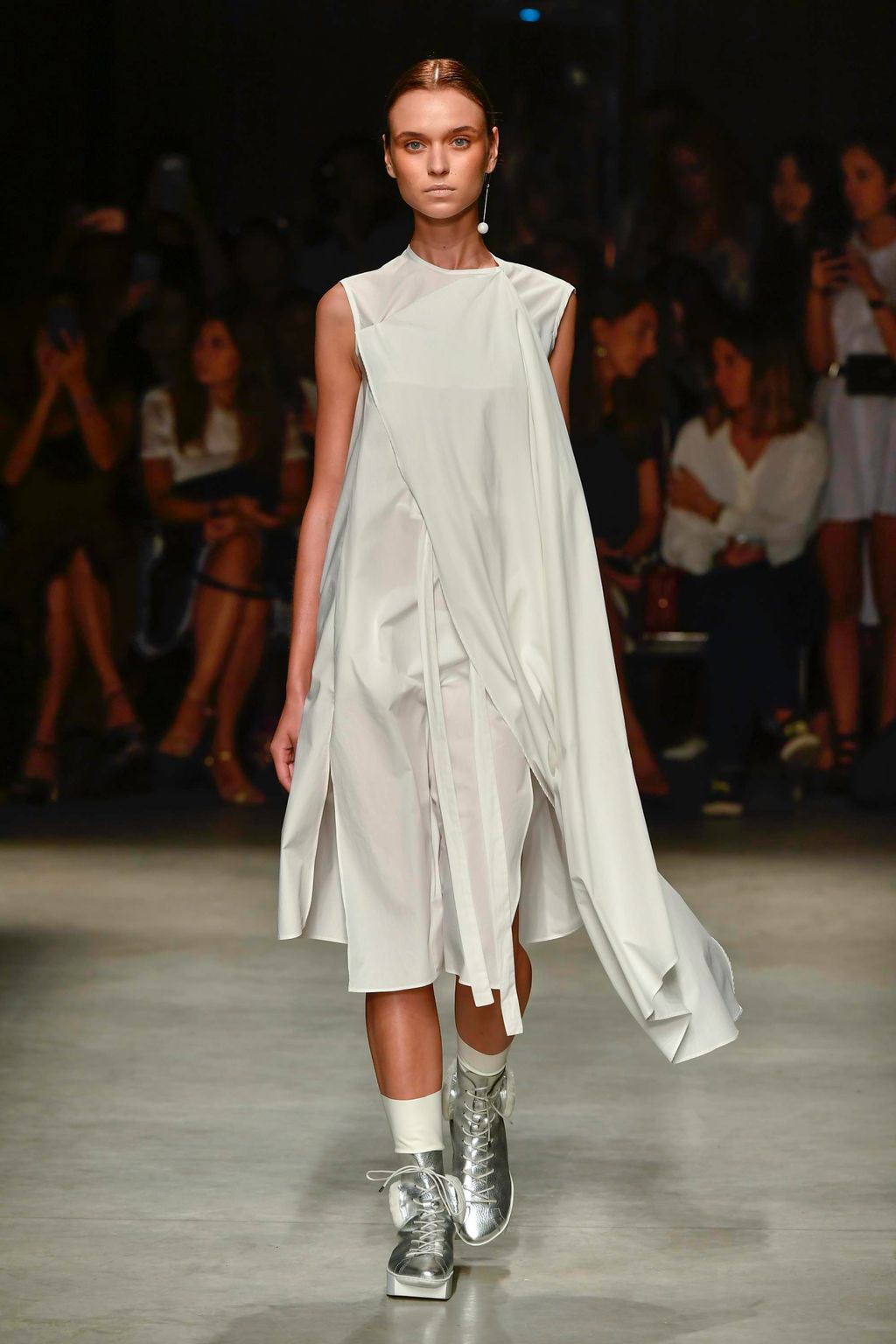 Fashion Week Milan Spring/Summer 2019 look 12 from the Alberto Zambelli collection 女装