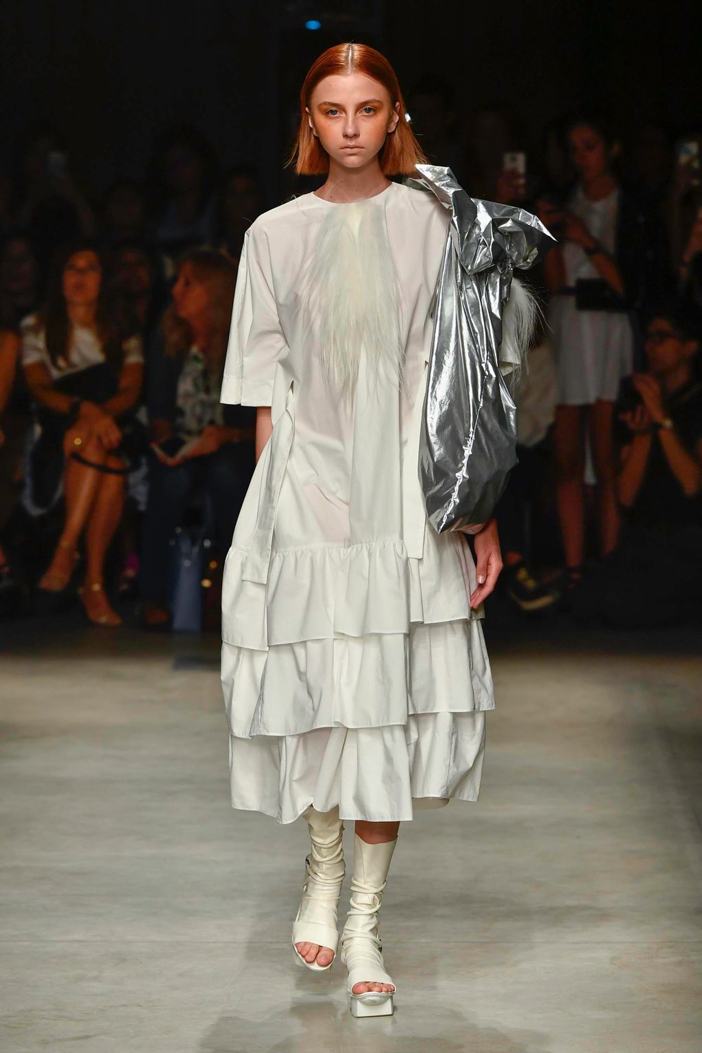 Fashion Week Milan Spring/Summer 2019 look 26 de la collection Alberto Zambelli womenswear