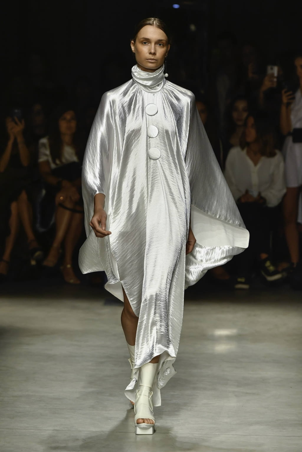 Fashion Week Milan Spring/Summer 2019 look 30 from the Alberto Zambelli collection womenswear
