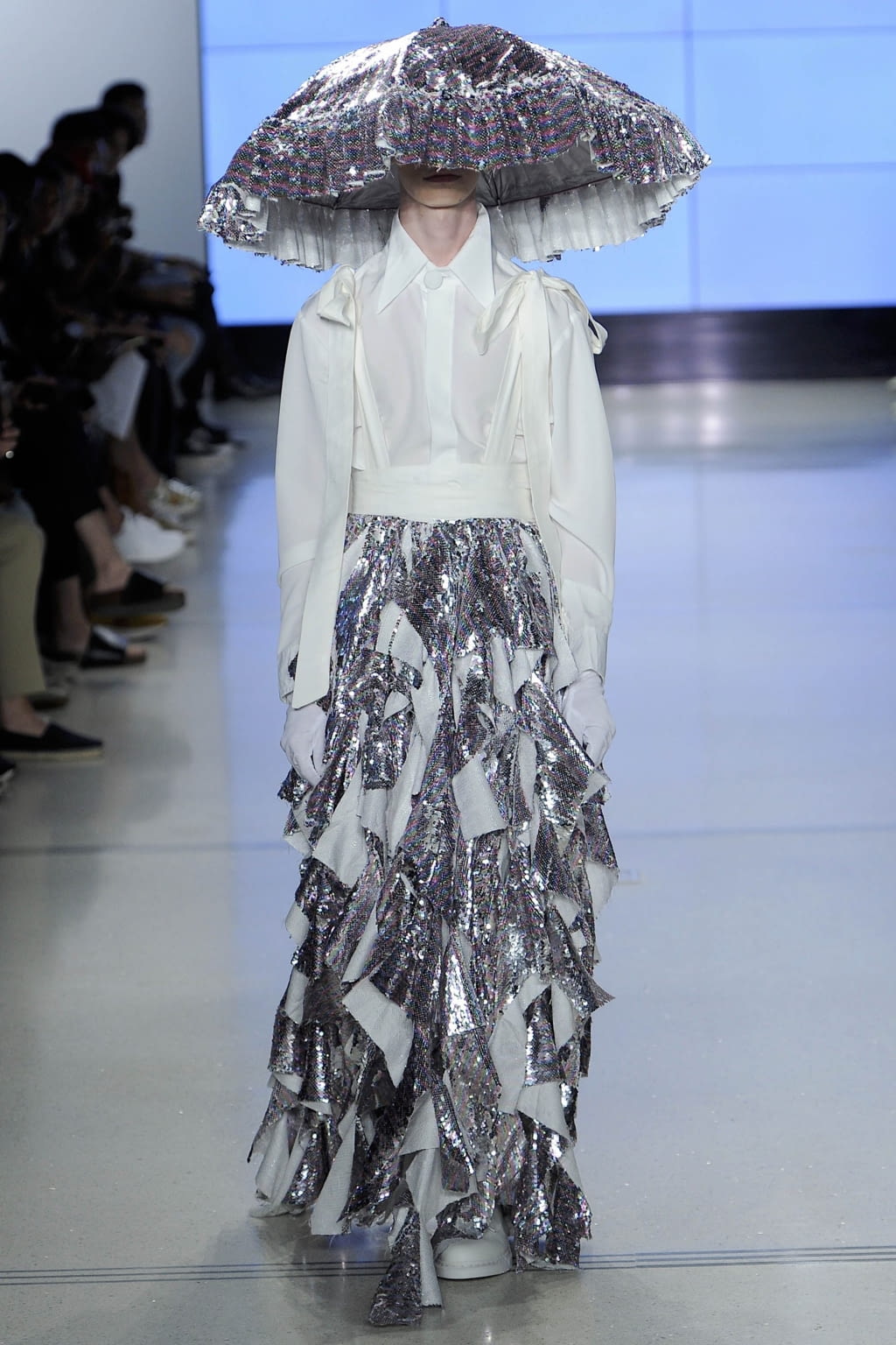 Fashion Week New York Spring/Summer 2019 look 1 de la collection Alessandro Trincone menswear