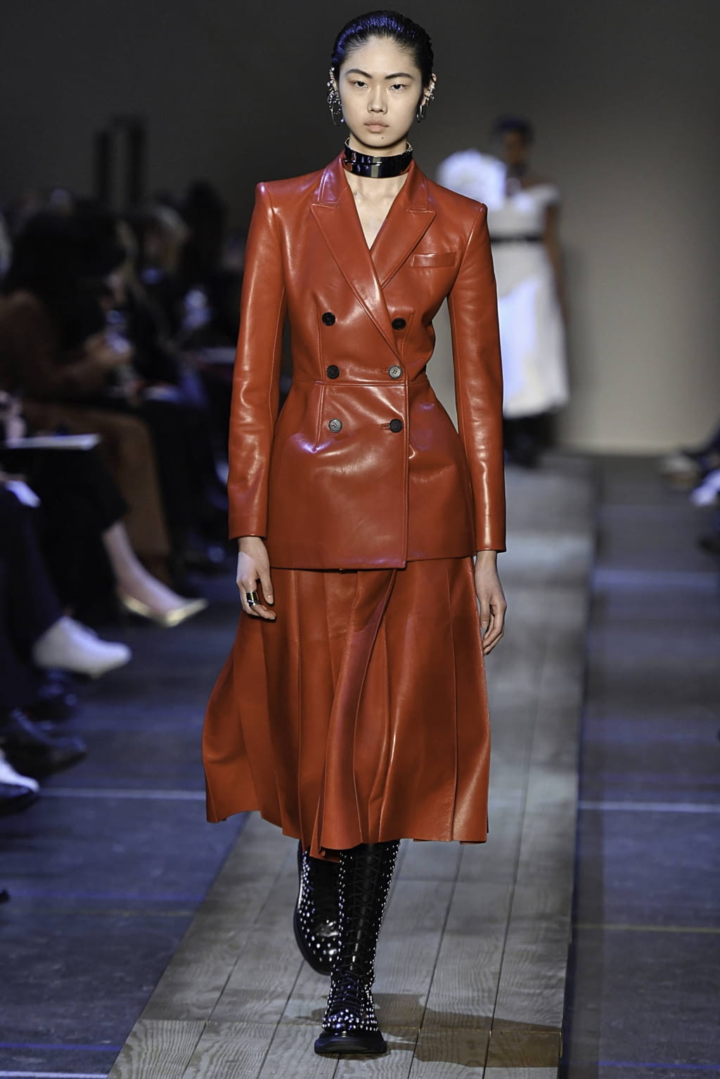 Fashion Week Paris Fall/Winter 2019 look 22 de la collection Alexander McQueen womenswear