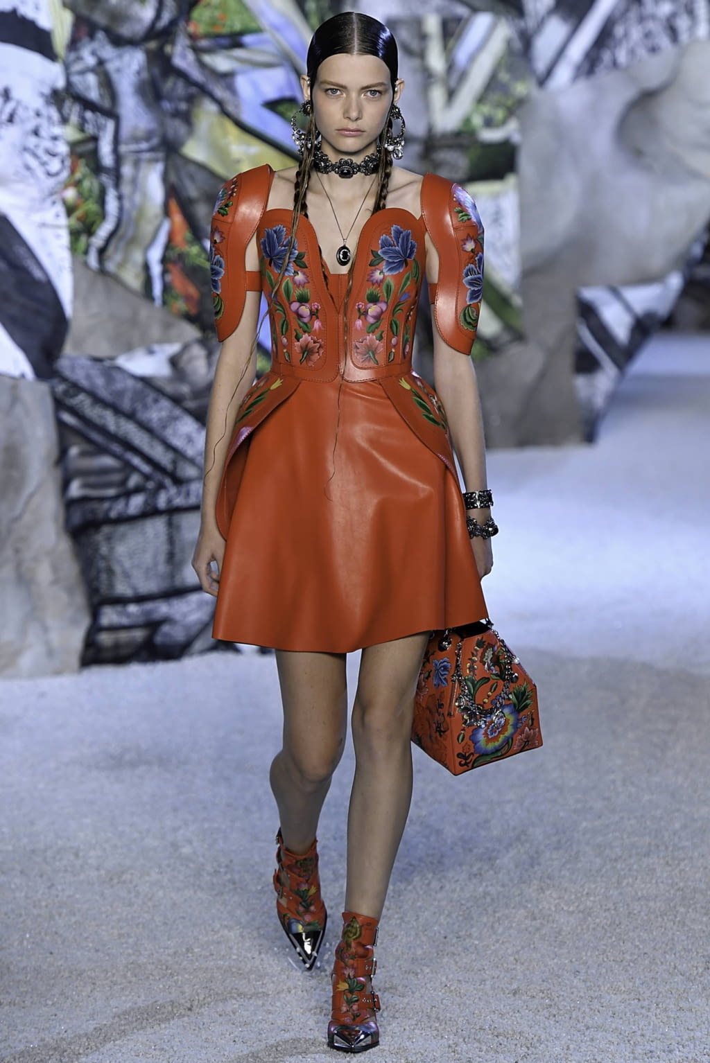 Fashion Week Paris Spring/Summer 2019 look 21 de la collection Alexander McQueen womenswear