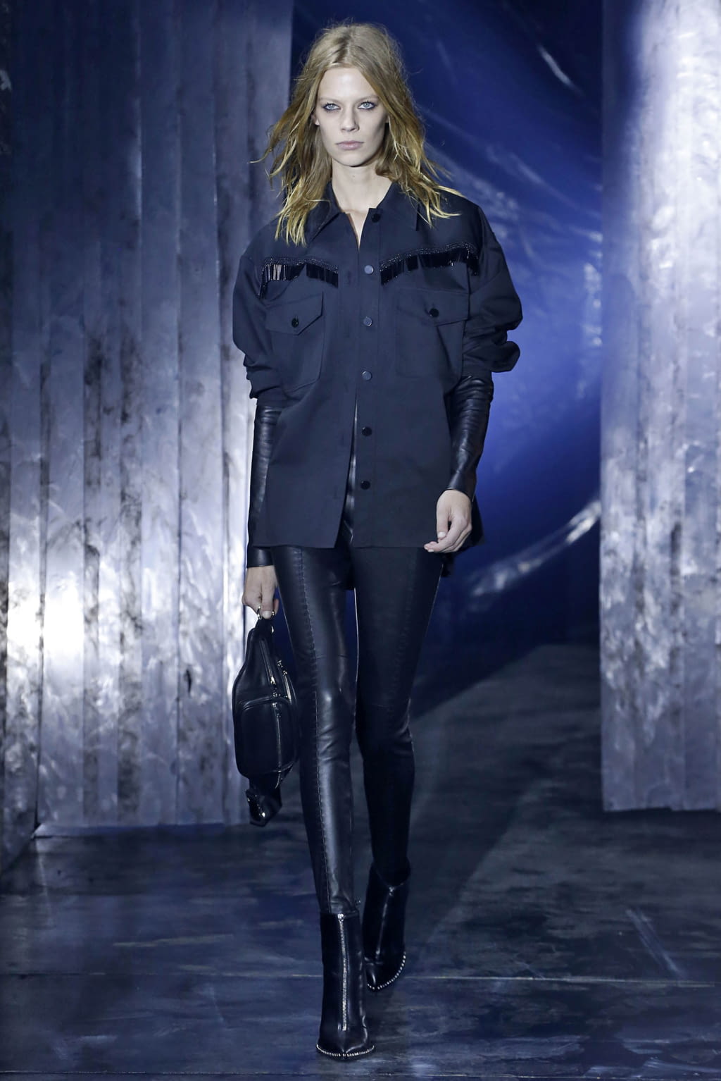 Fashion Week New York Fall/Winter 2017 look 15 from the Alexander Wang collection womenswear