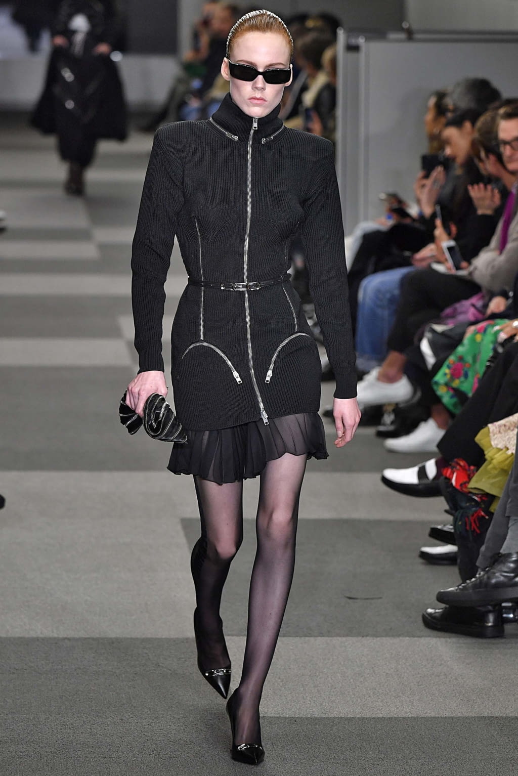 Fashion Week New York Fall/Winter 2018 look 15 from the Alexander Wang collection womenswear