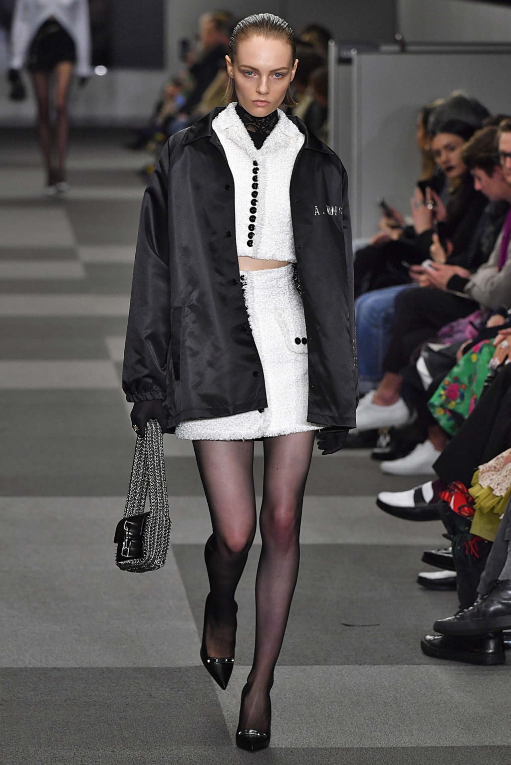 Fashion Week New York Fall/Winter 2018 look 21 from the Alexander Wang collection womenswear