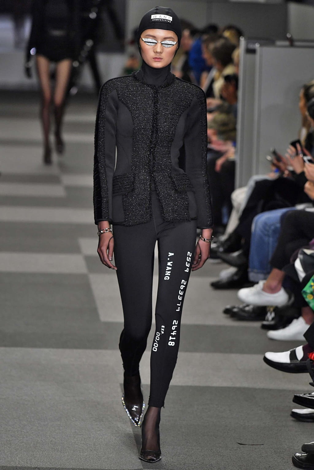Fashion Week New York Fall/Winter 2018 look 27 from the Alexander Wang collection womenswear