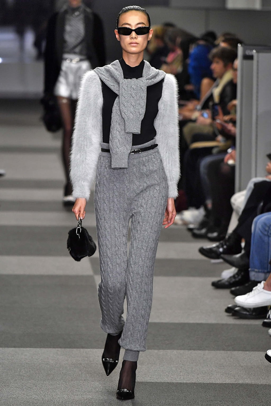 Fashion Week New York Fall/Winter 2018 look 34 from the Alexander Wang collection womenswear