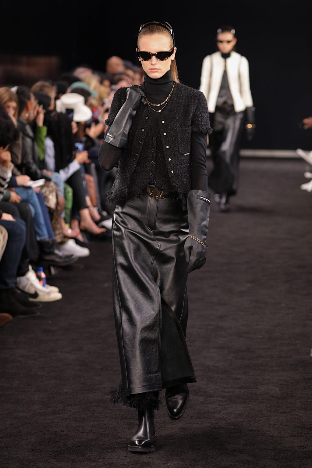 Fashion Week New York Fall/Winter 2019 look 2 de la collection Alexander Wang womenswear