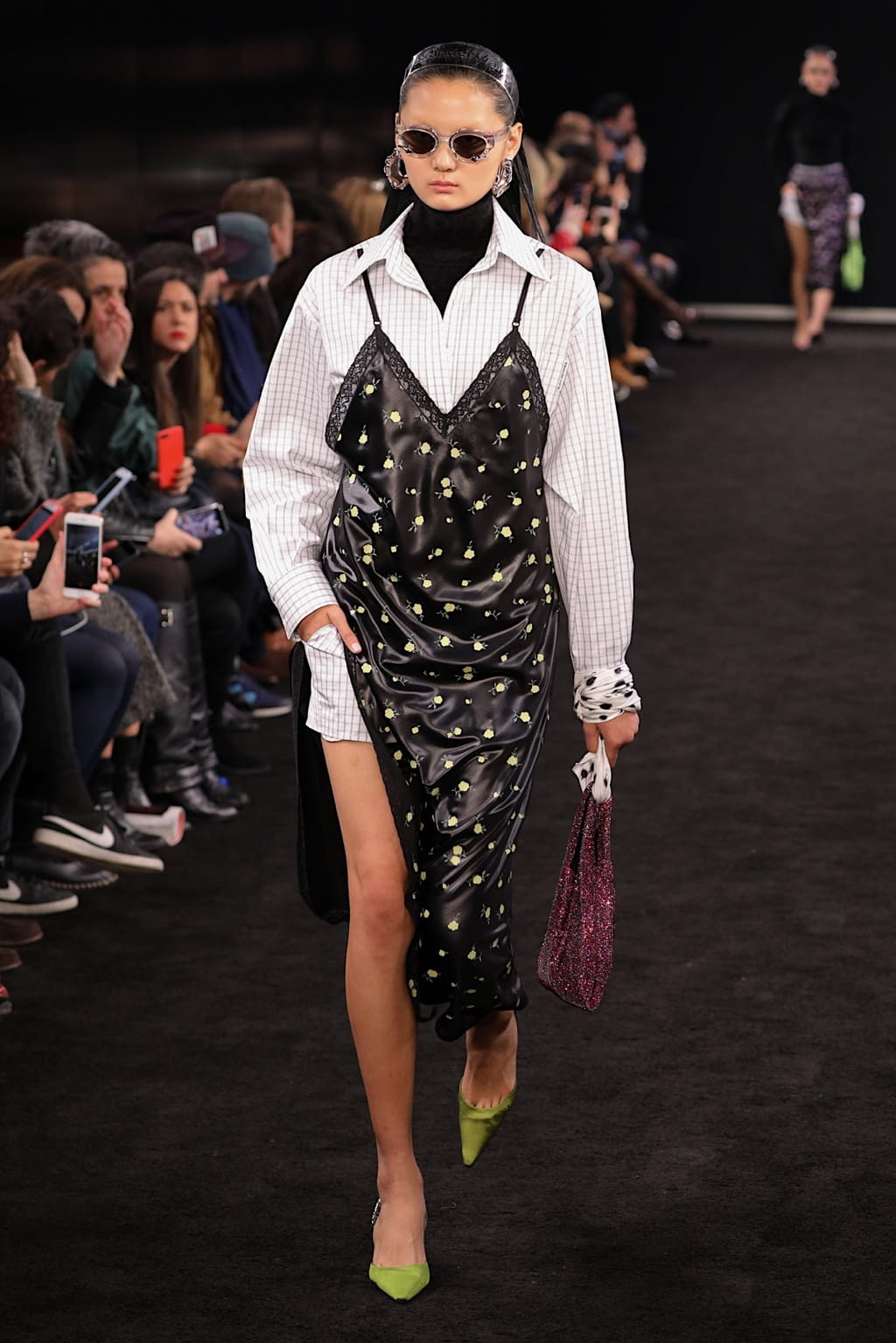 Fashion Week New York Fall/Winter 2019 look 18 de la collection Alexander Wang womenswear