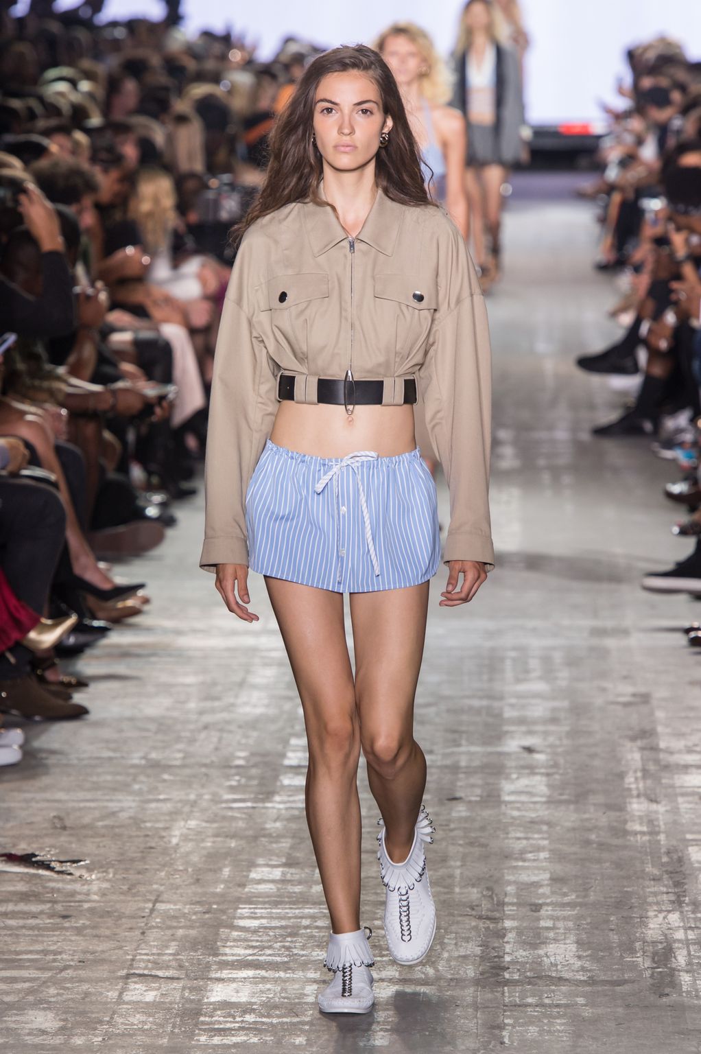 Fashion Week New York Spring/Summer 2017 look 7 from the Alexander Wang collection womenswear