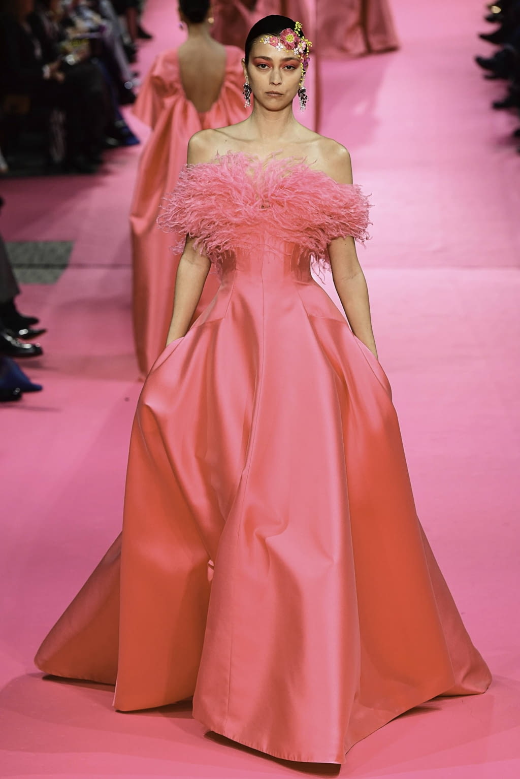 Fashion Week Paris Spring/Summer 2019 look 40 de la collection Alexis Mabille couture