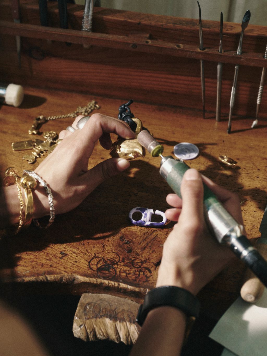 Fashion Week London Spring/Summer 2025 look 48 from the Alighieri collection womenswear accessories