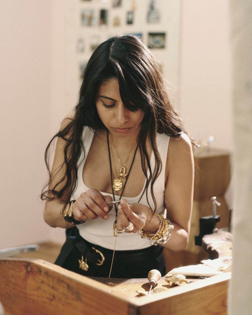 Fashion Week London Spring/Summer 2025 look 52 from the Alighieri collection 女装配饰