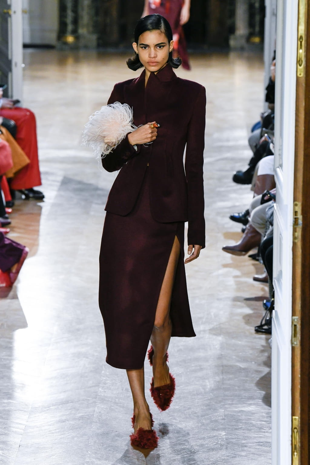 Fashion Week Paris Fall/Winter 2020 look 6 from the Altuzarra collection 女装