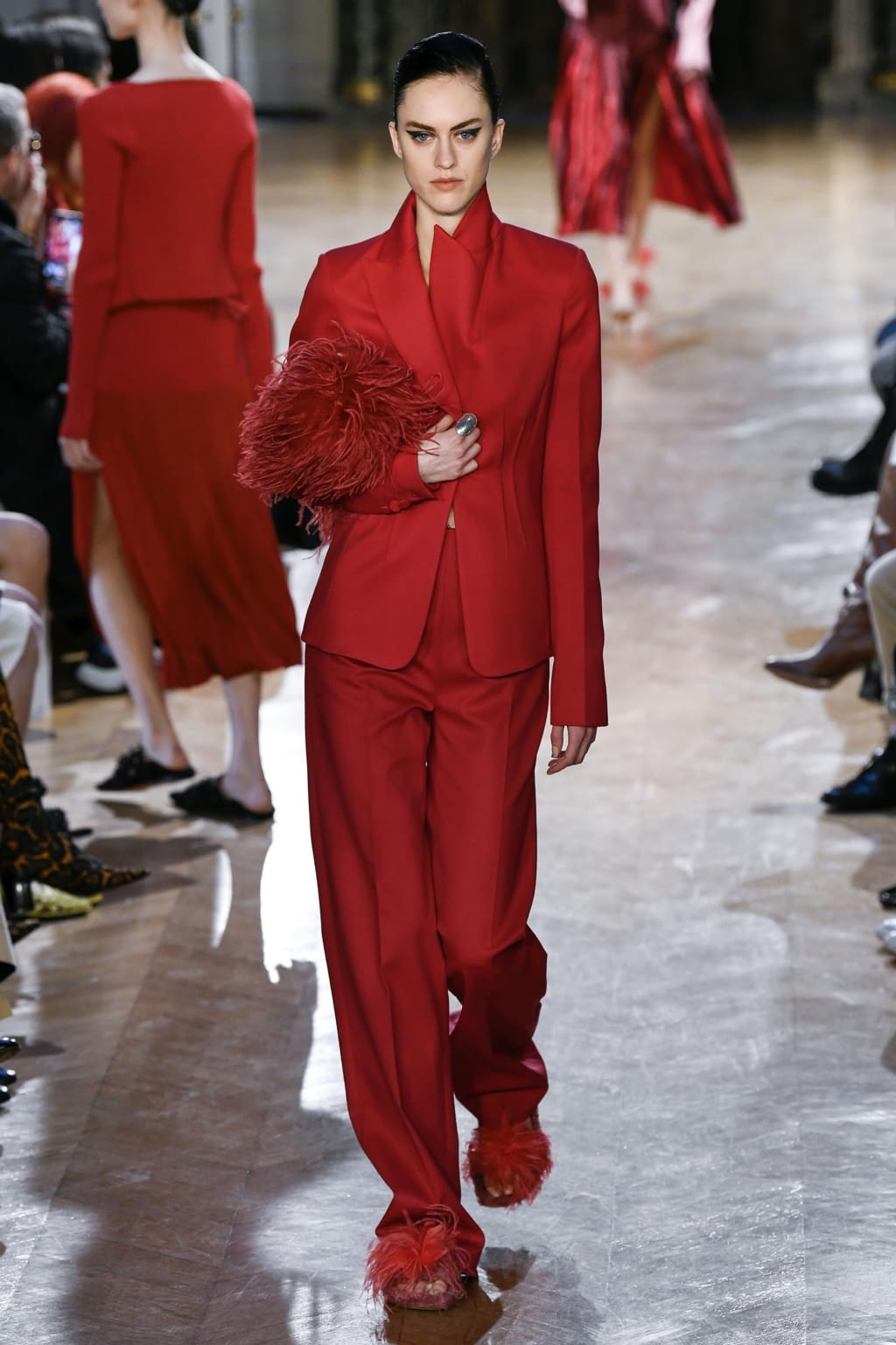 Fashion Week Paris Fall/Winter 2020 look 26 from the Altuzarra collection 女装
