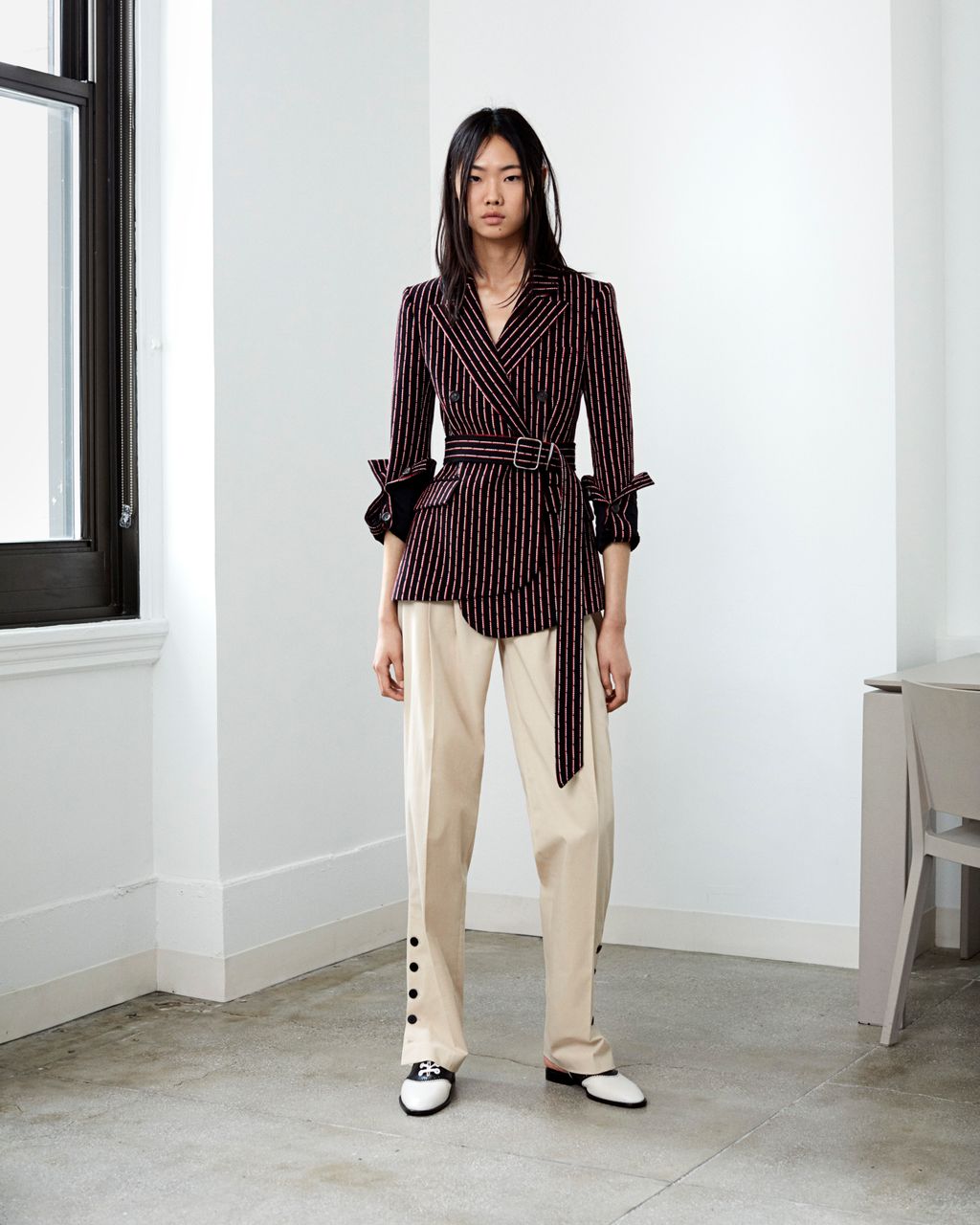 Fashion Week New York Resort 2018 look 11 from the Altuzarra collection 女装