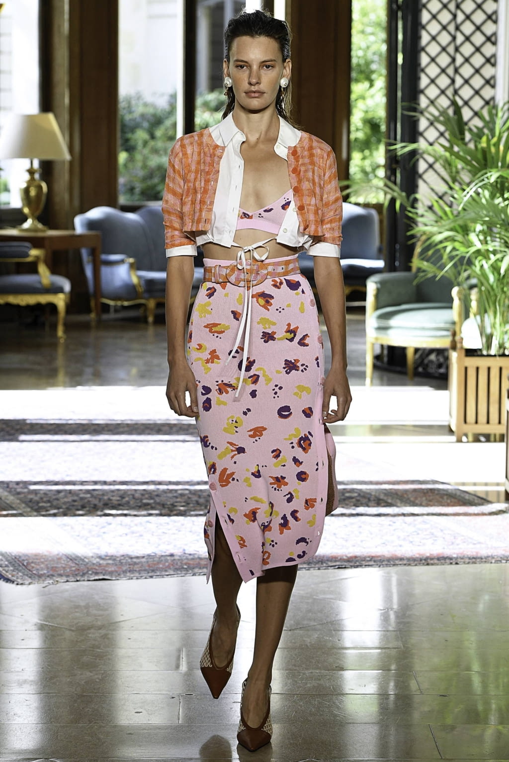 Fashion Week Paris Spring/Summer 2019 look 7 from the Altuzarra collection 女装