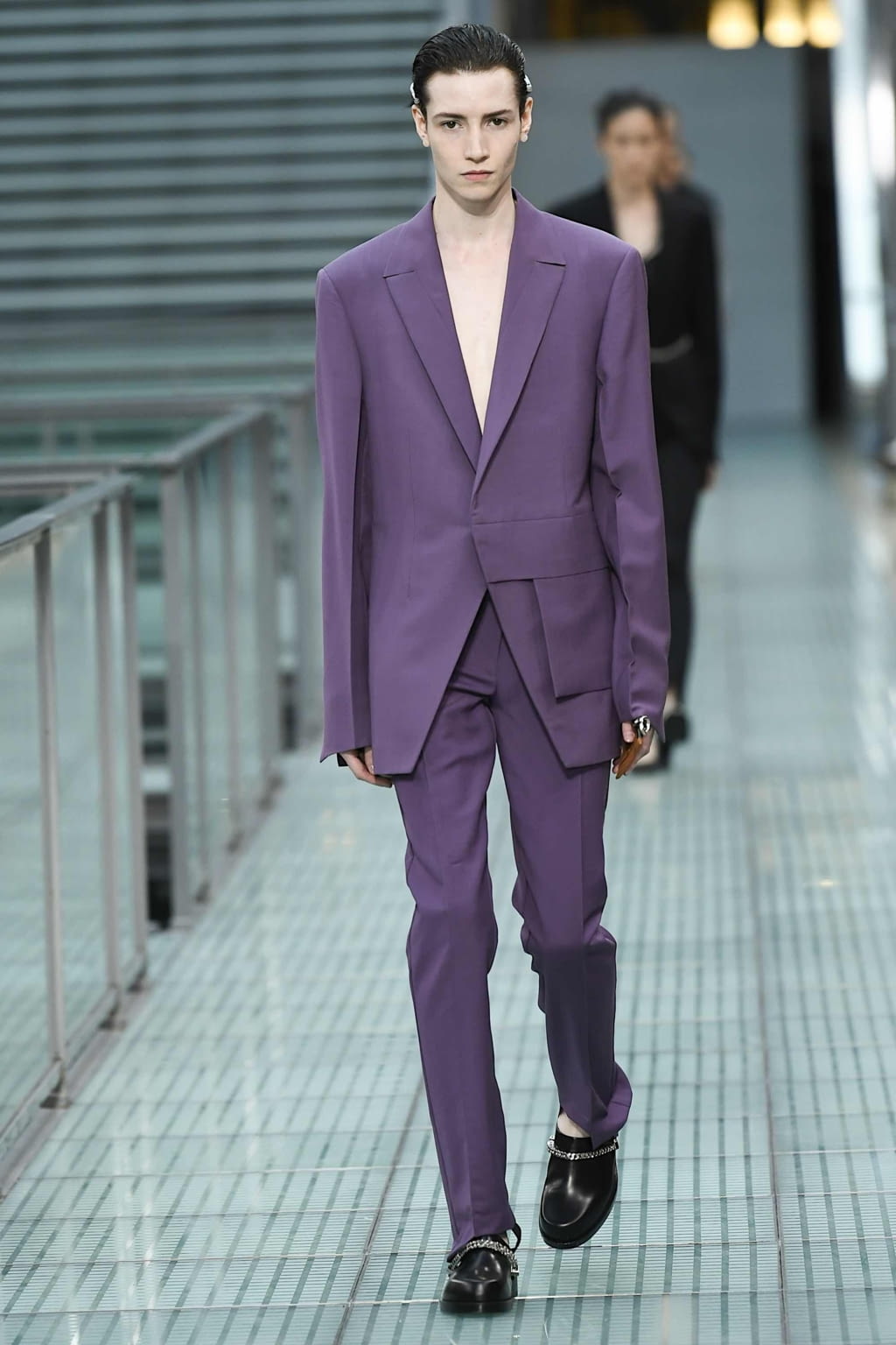Fashion Week Paris Spring/Summer 2020 look 7 from the Alyx collection 男装