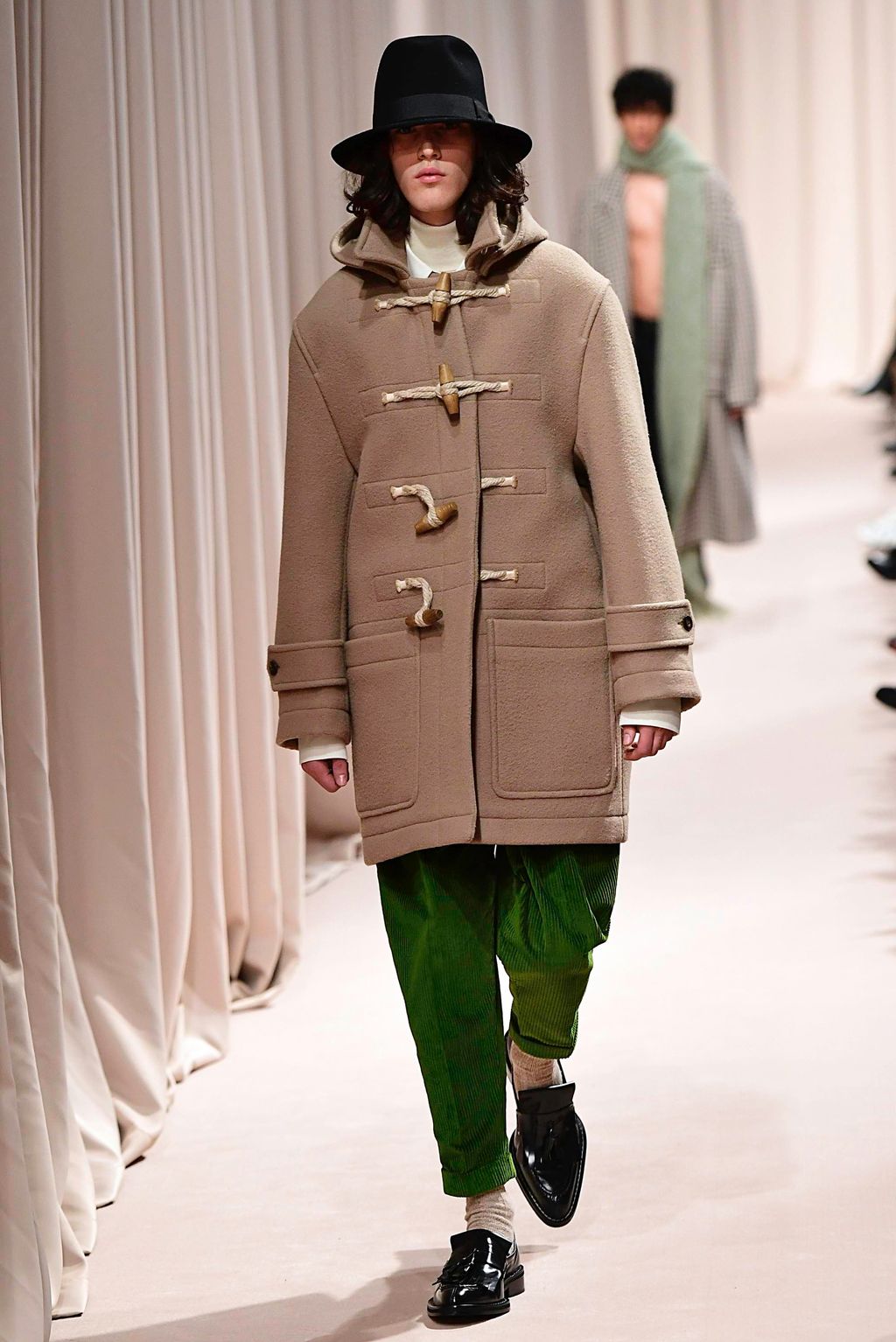 Fashion Week Paris Fall/Winter 2019 look 10 de la collection Ami menswear
