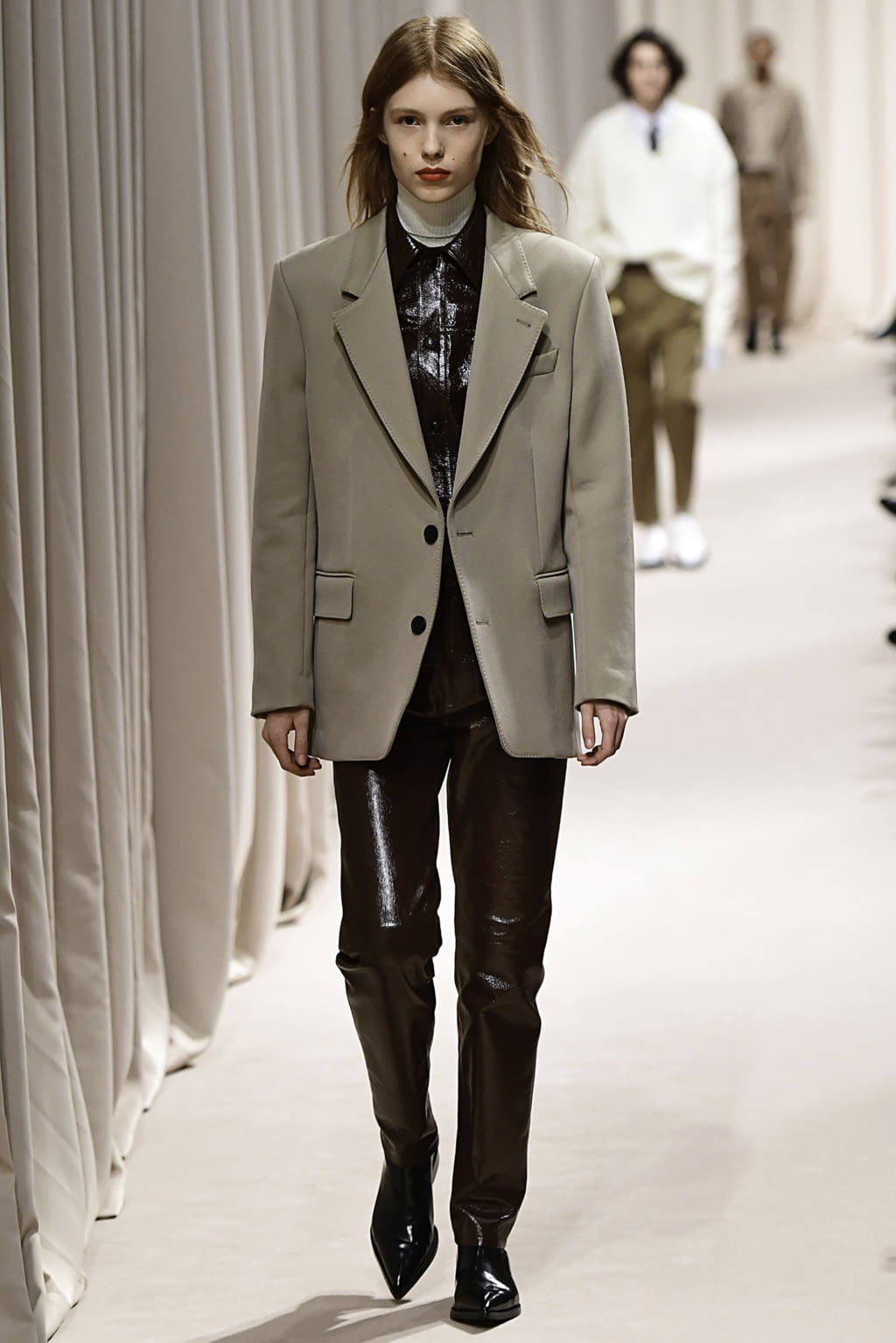 Fashion Week Paris Fall/Winter 2019 look 31 from the Ami collection 男装