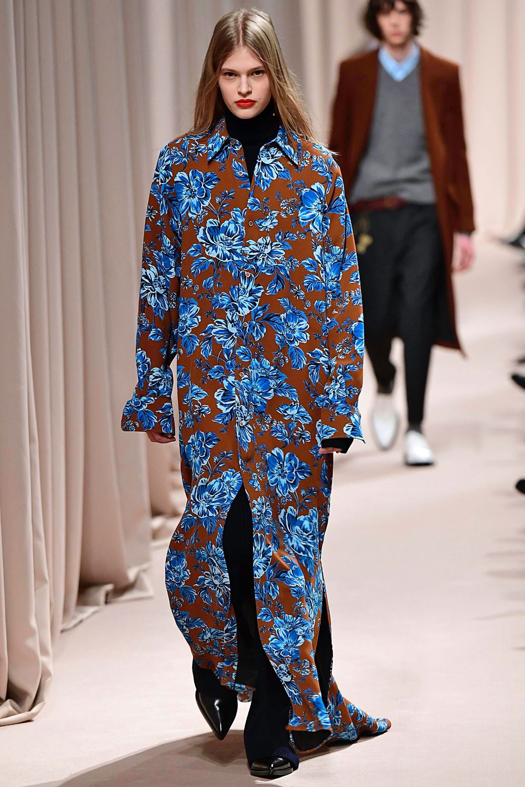 Fashion Week Paris Fall/Winter 2019 look 34 from the Ami collection menswear