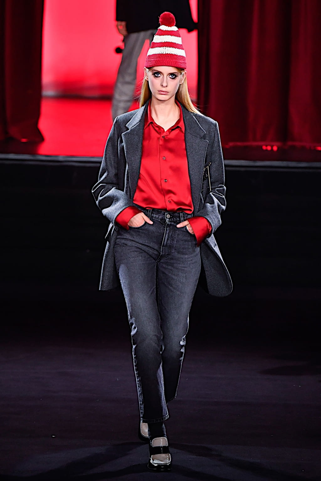 Fashion Week Paris Fall/Winter 2020 look 15 from the Ami collection 女装