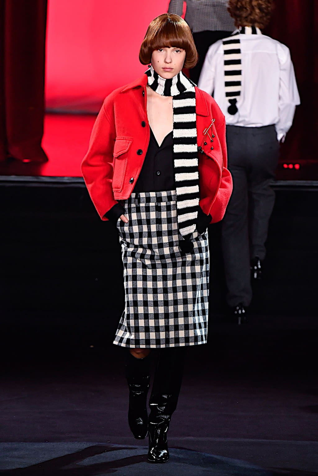 Fashion Week Paris Fall/Winter 2020 look 16 de la collection Ami womenswear