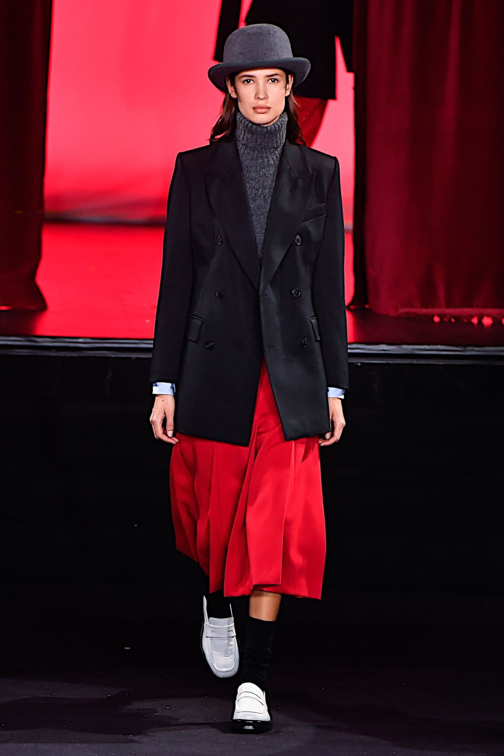 Fashion Week Paris Fall/Winter 2020 look 19 from the Ami collection 女装