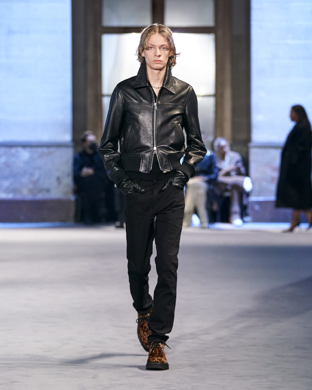 Fashion Week Paris Fall/Winter 2022 look 3 de la collection Ami menswear