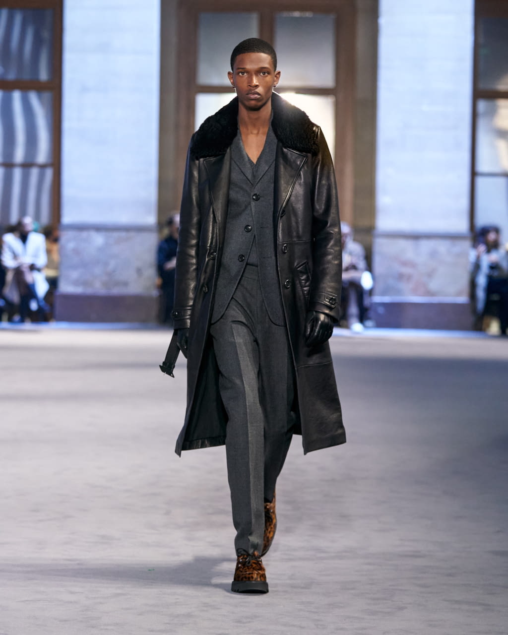 Fashion Week Paris Fall/Winter 2022 look 19 from the Ami collection menswear