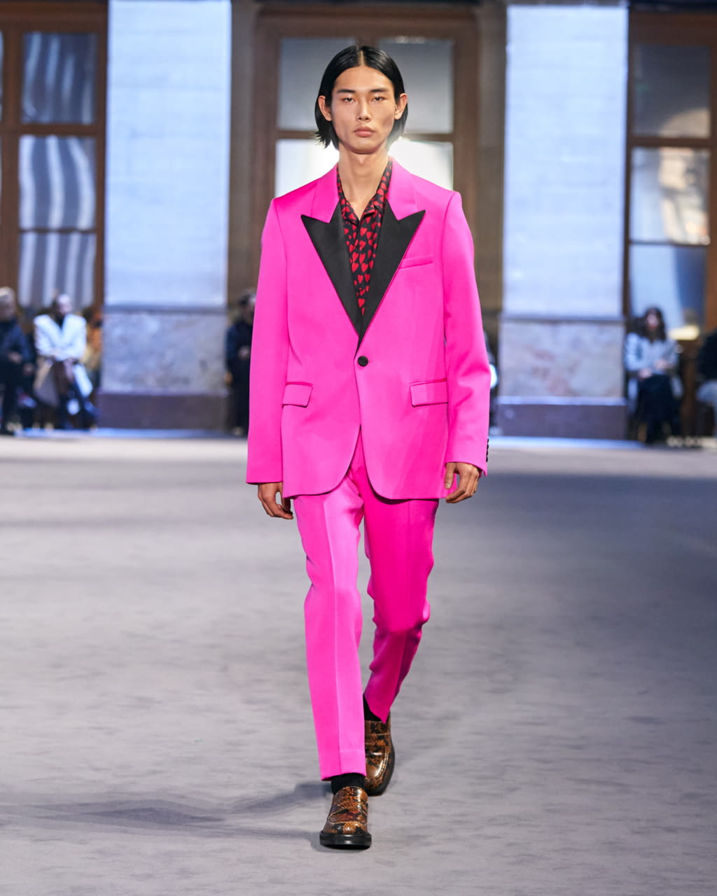 Fashion Week Paris Fall/Winter 2022 look 38 from the Ami collection menswear