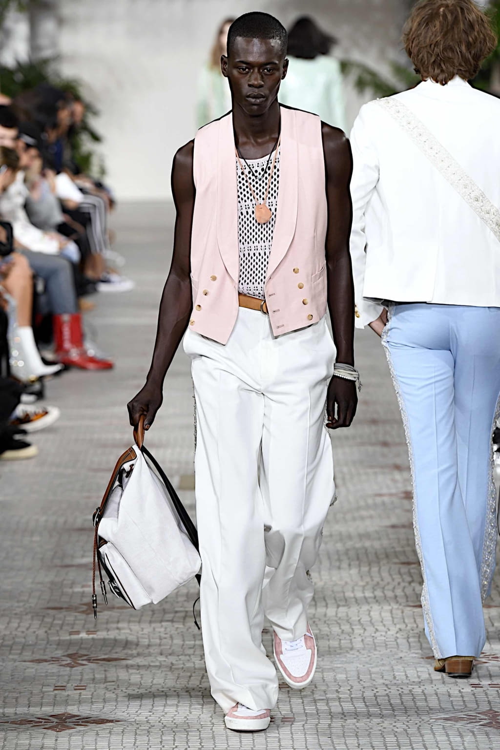 Fashion Week Paris Spring/Summer 2020 look 3 from the Amiri collection menswear