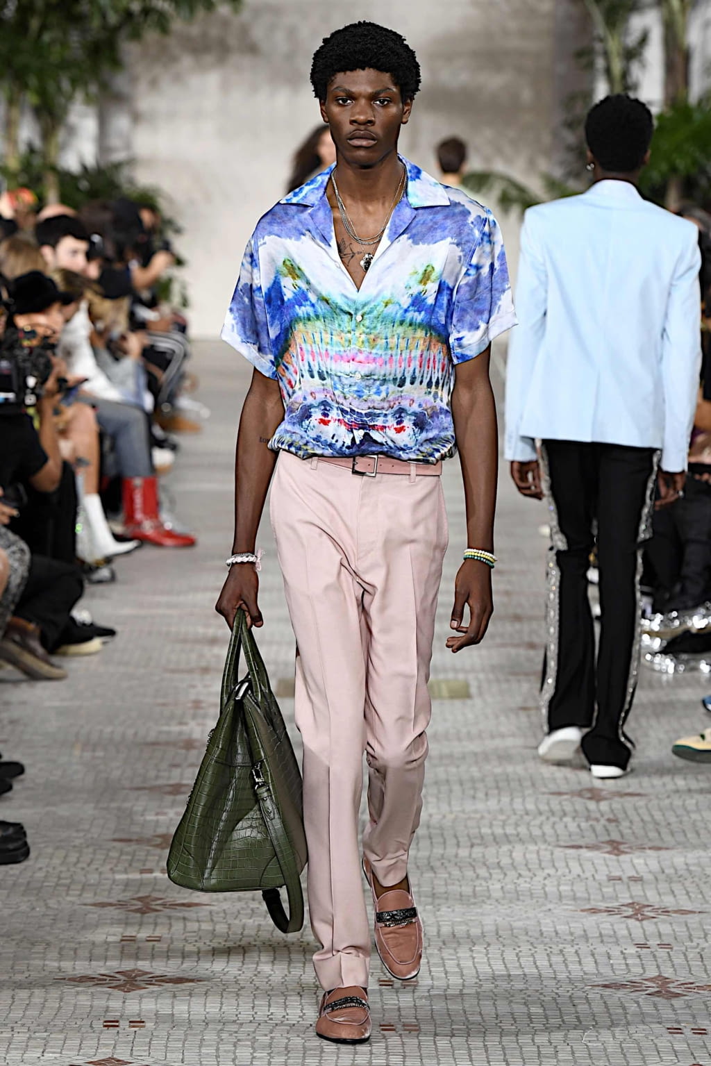 Fashion Week Paris Spring/Summer 2020 look 10 from the Amiri collection menswear