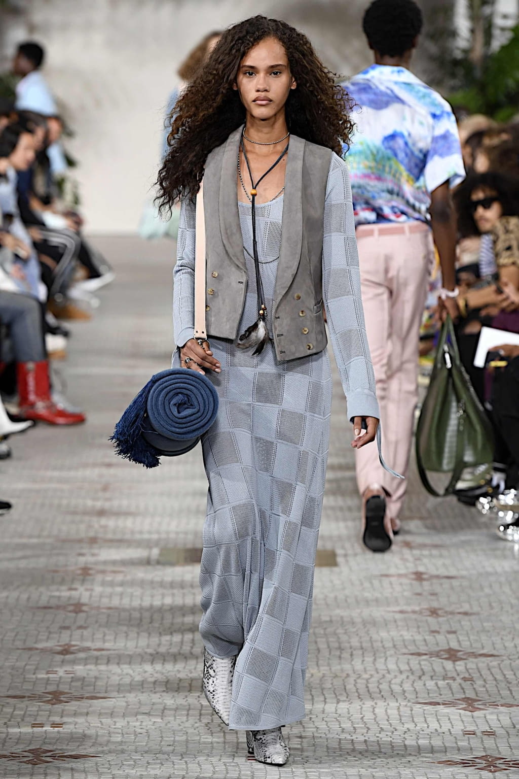 Fashion Week Paris Spring/Summer 2020 look 11 de la collection Amiri menswear