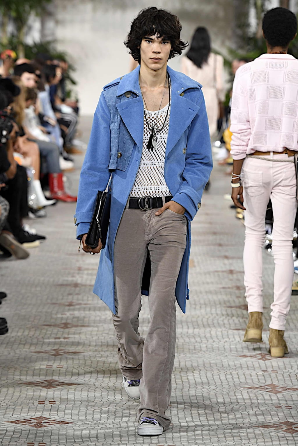 Fashion Week Paris Spring/Summer 2020 look 15 from the Amiri collection menswear