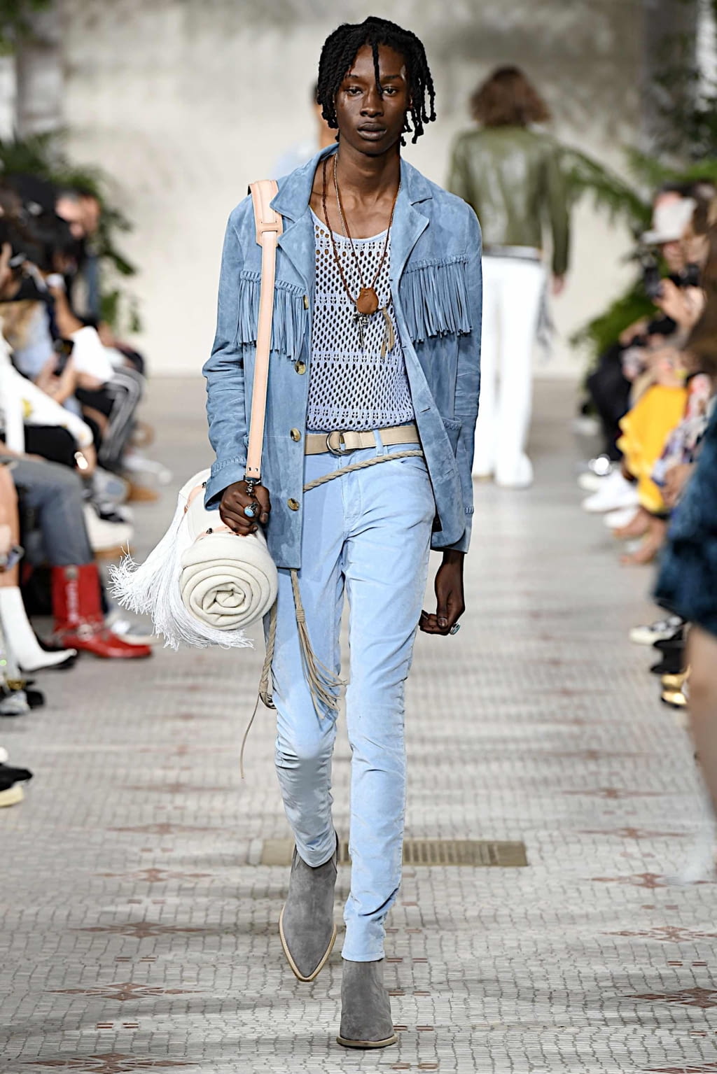 Fashion Week Paris Spring/Summer 2020 look 25 from the Amiri collection menswear