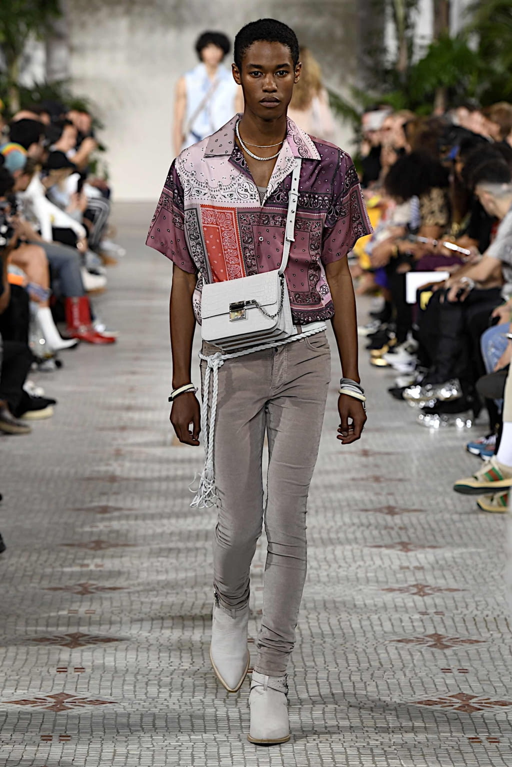 Fashion Week Paris Spring/Summer 2020 look 29 from the Amiri collection menswear
