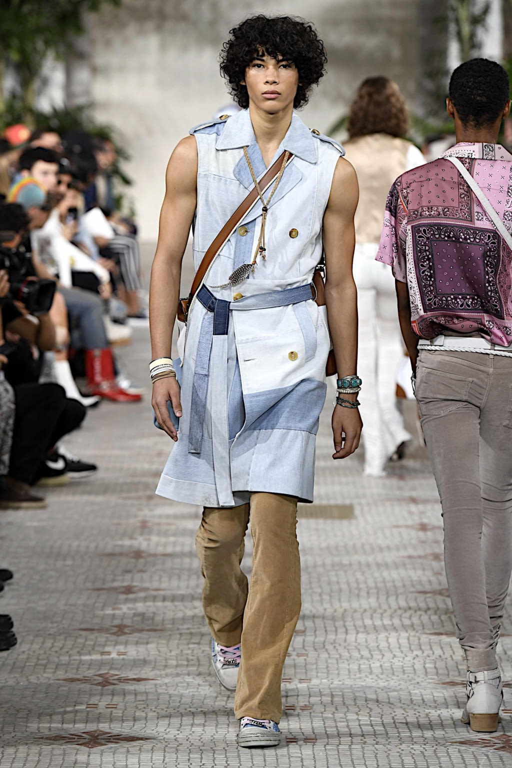 Fashion Week Paris Spring/Summer 2020 look 30 from the Amiri collection menswear