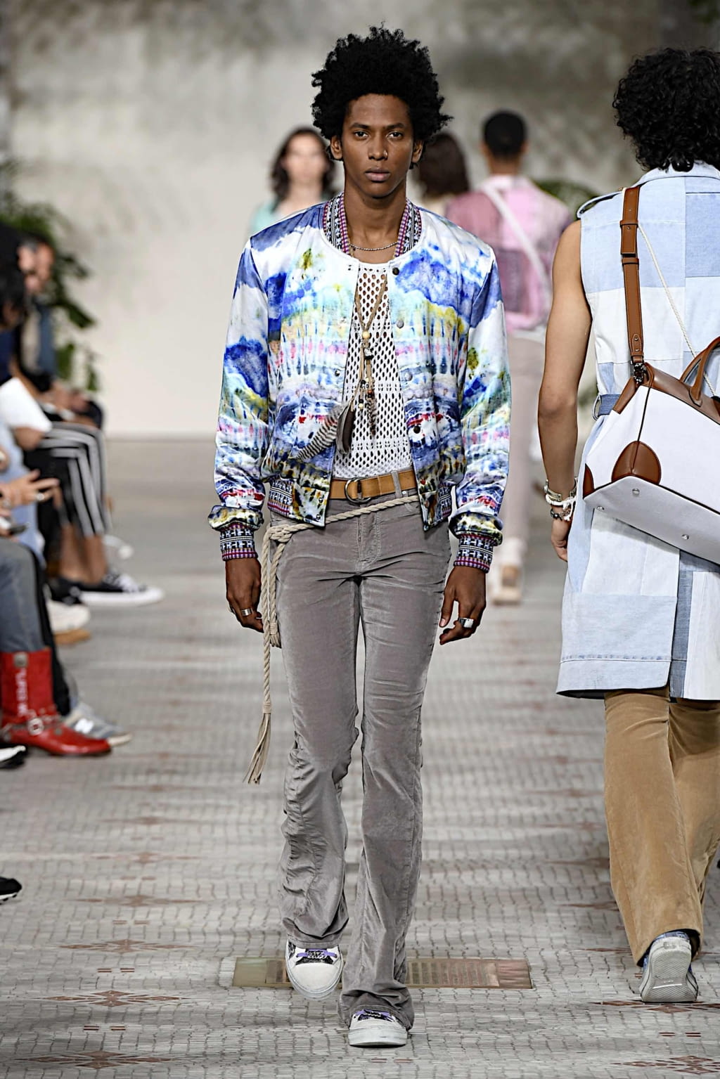 Fashion Week Paris Spring/Summer 2020 look 31 from the Amiri collection menswear
