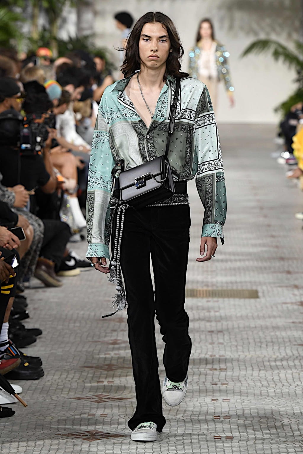Fashion Week Paris Spring/Summer 2020 look 32 from the Amiri collection menswear