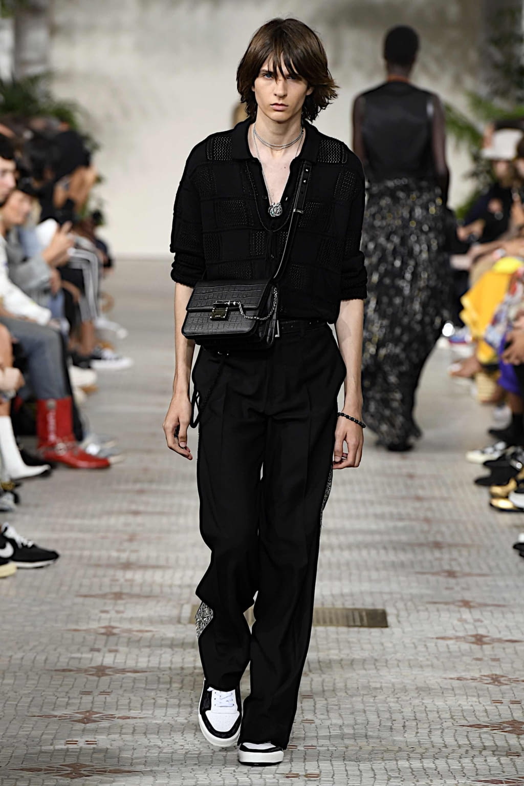 Fashion Week Paris Spring/Summer 2020 look 36 from the Amiri collection menswear
