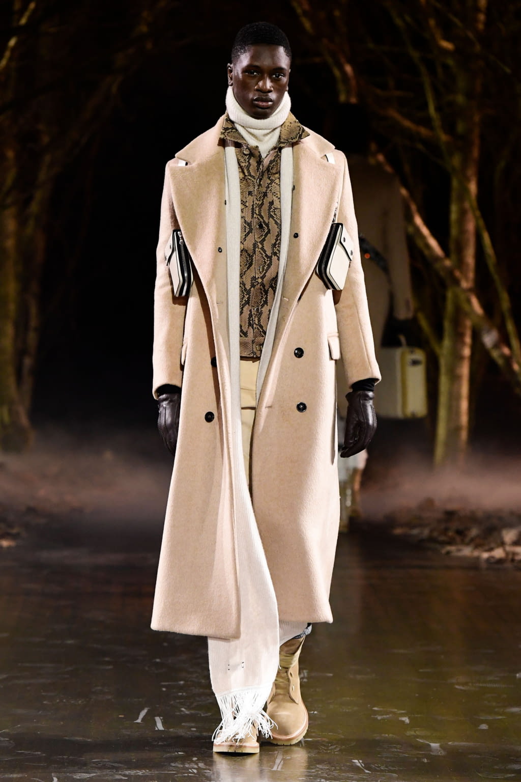 Fashion Week Paris Fall/Winter 2019 look 32 de la collection Amiri menswear