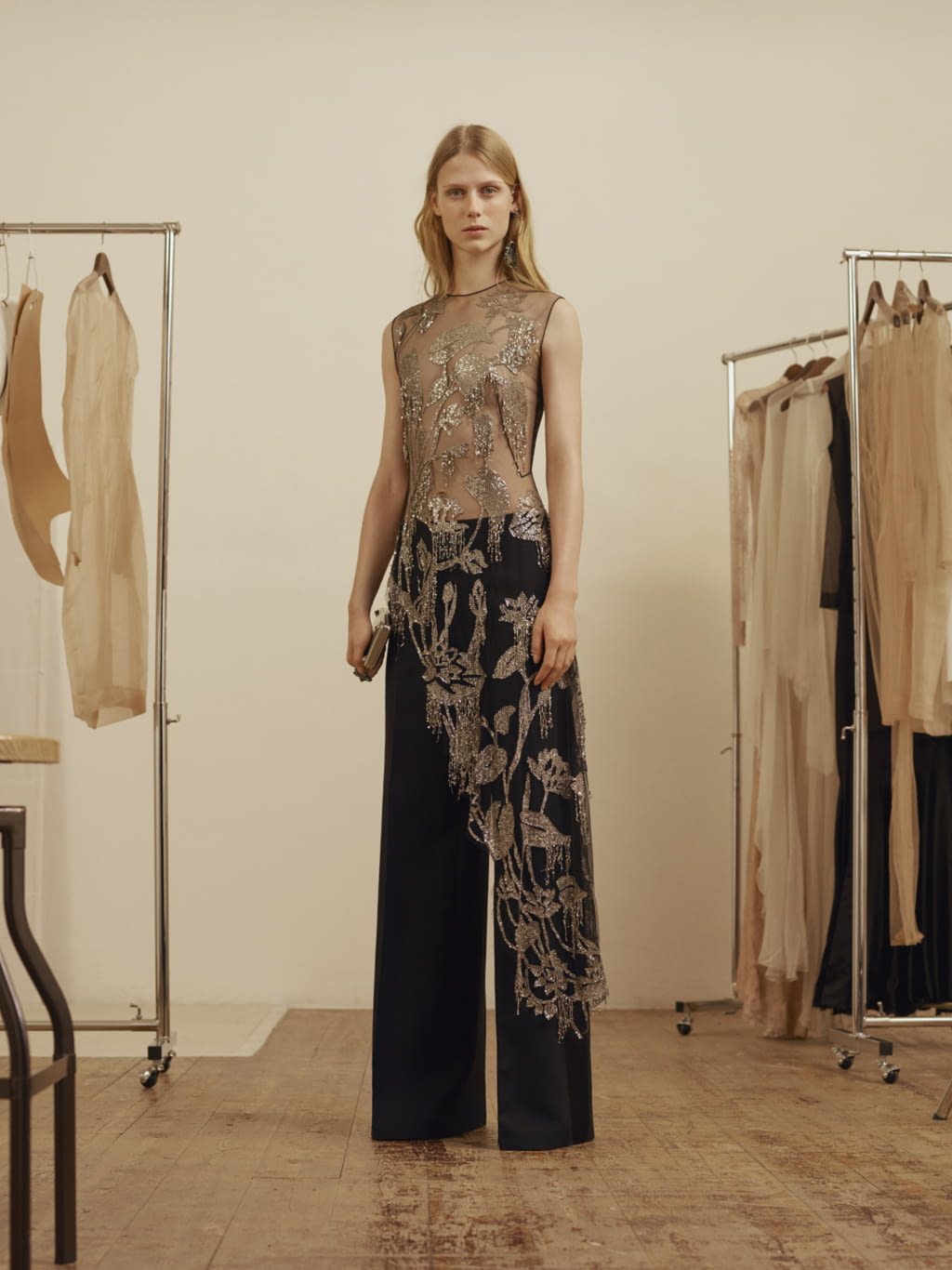 Fashion Week Paris Pre-Fall 2017 look 45 de la collection Alexander McQueen womenswear