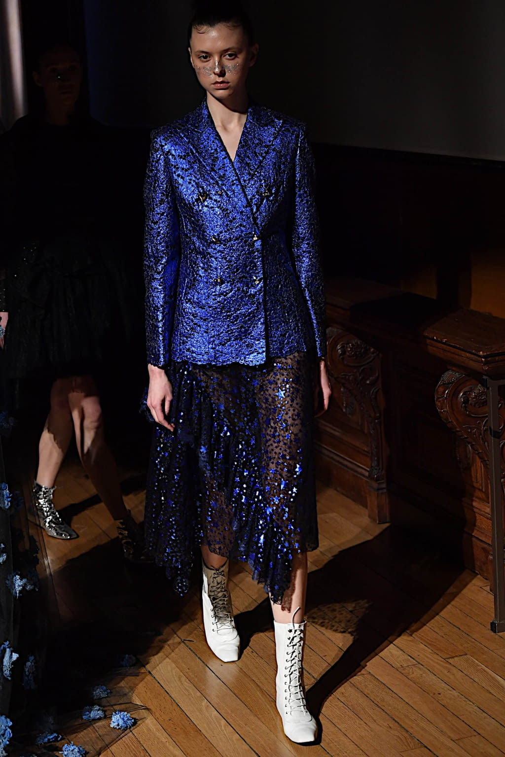 Fashion Week Paris Fall/Winter 2020 look 6 from the Anaïs Jourden collection 女装