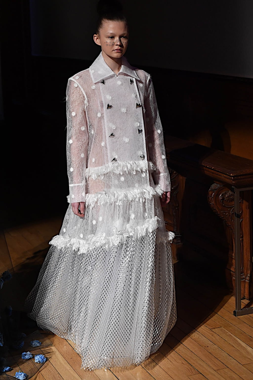 Fashion Week Paris Fall/Winter 2020 look 12 from the Anaïs Jourden collection 女装