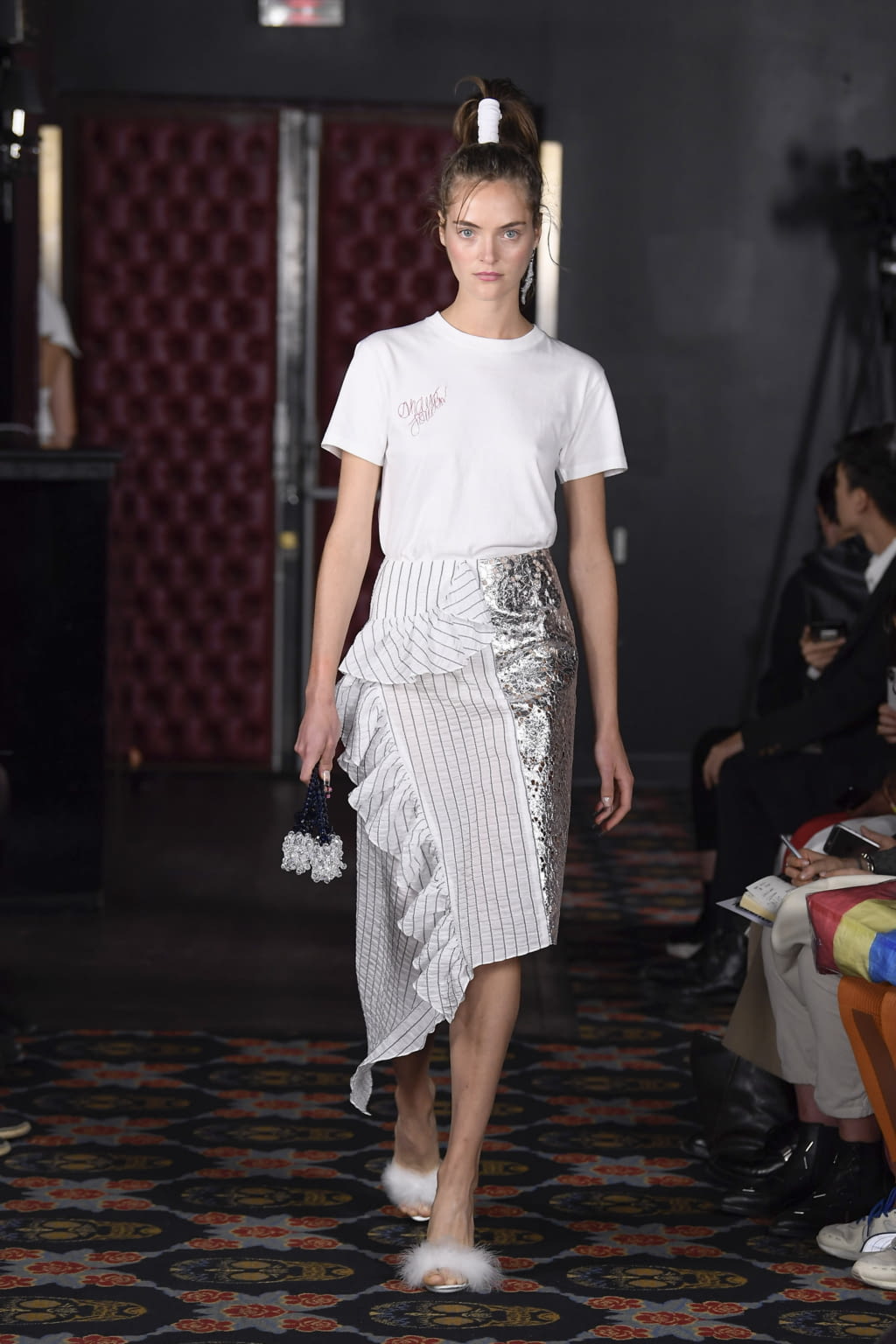 Fashion Week Paris Spring/Summer 2019 look 10 from the Jourden collection 女装