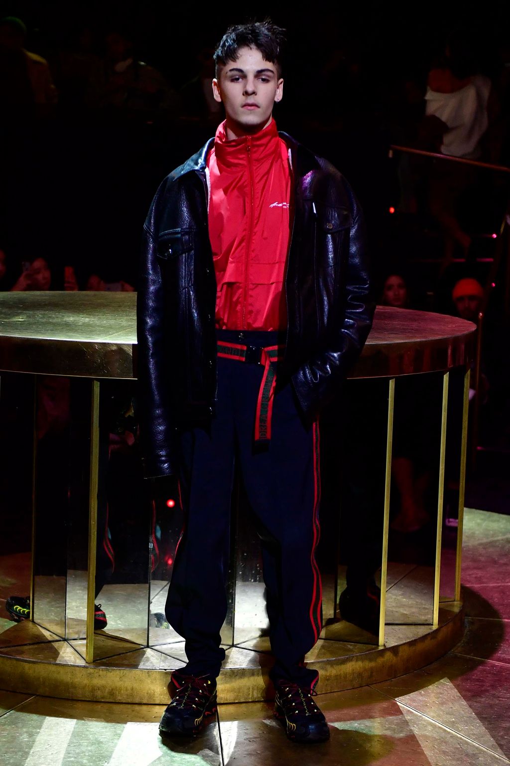 Fashion Week Paris Fall/Winter 2018 look 12 from the Andrea Crews collection menswear