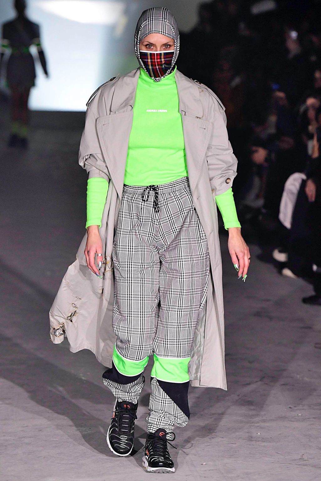 Fashion Week Paris Fall/Winter 2019 look 30 de la collection Andrea Crews menswear