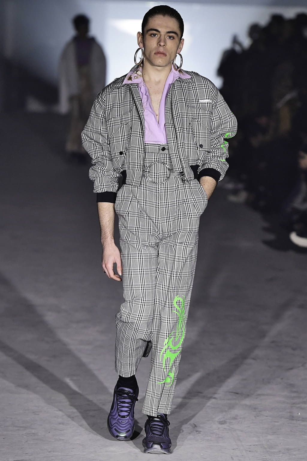 Fashion Week Paris Fall/Winter 2019 look 34 de la collection Andrea Crews menswear