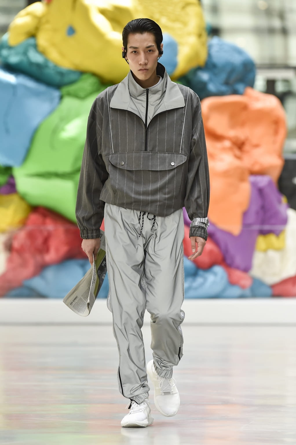 Fashion Week Paris Spring/Summer 2019 look 5 from the Andrea Crews collection 男装